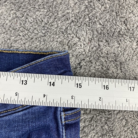 Levis 310 Shaping Super Skinny Stretch Jeans Womens 31 Blue Medium Wash Mid Rise - Picture 7 of 14